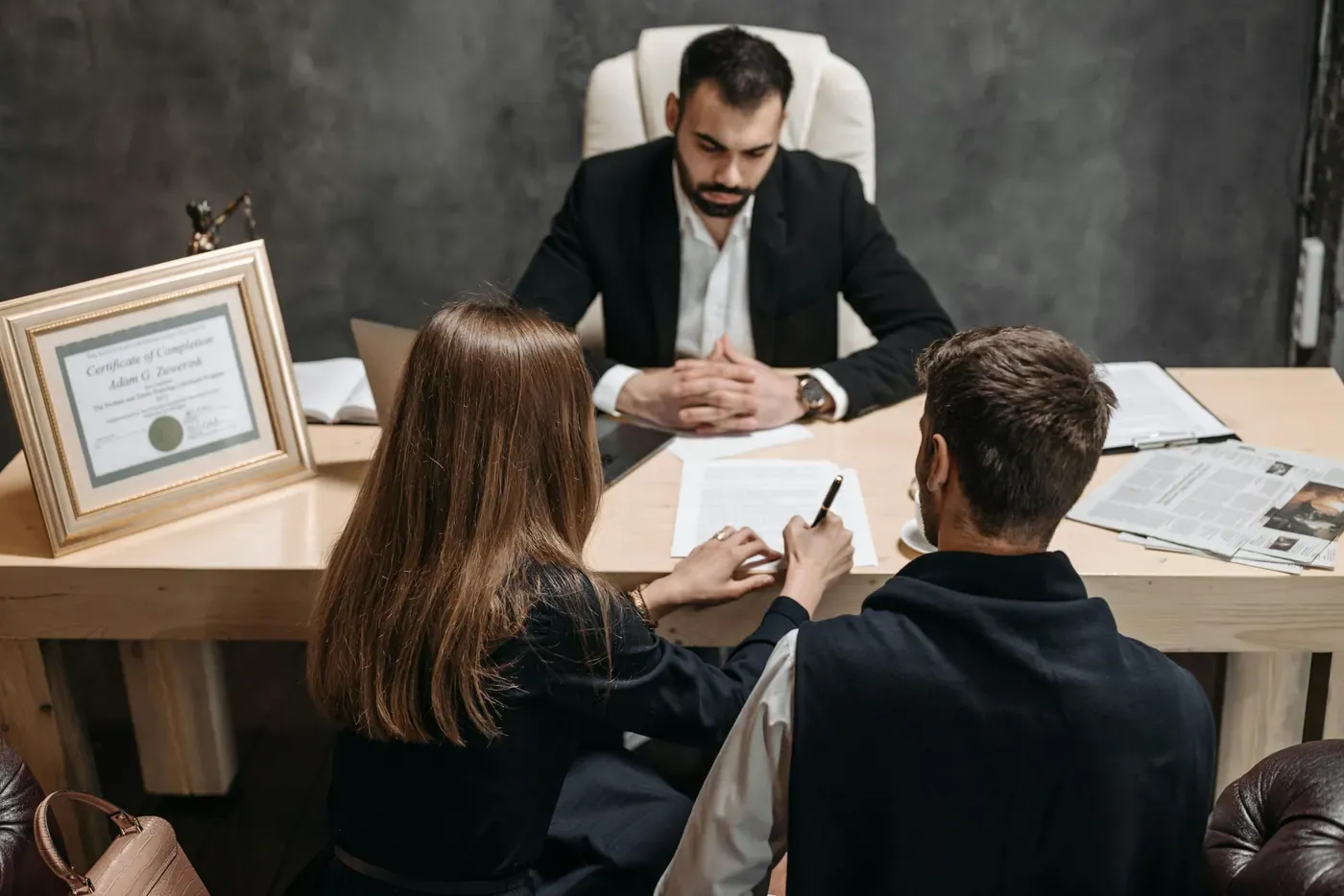 A first, careful conversation with the principal