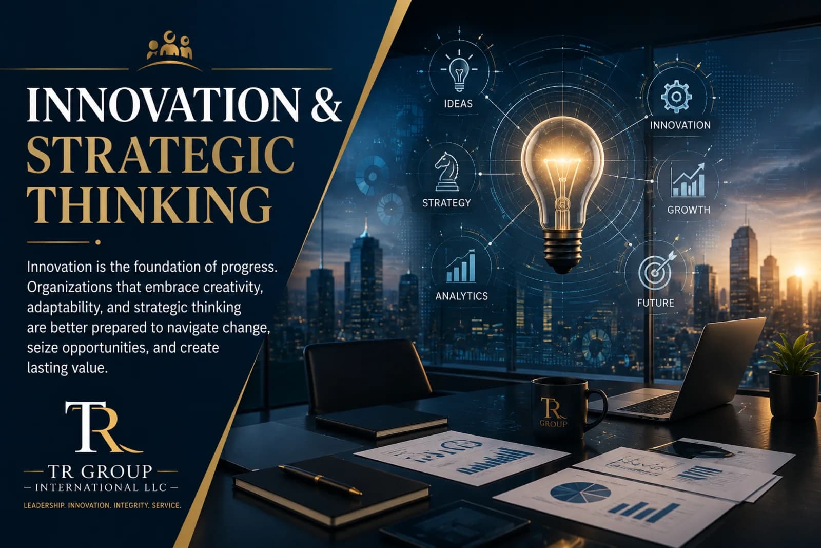 Innovation & Strategic Thinking — innovation is the foundation of progress.